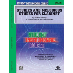 Studies and melodious Etudes Level 1 -Robert Lowry