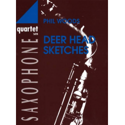 Deer Head Sketches - -Phil Woods