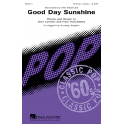 Good Day Sunshine - John Lennon / Arr. Audrey Snyder