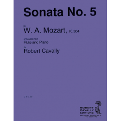 Sonata No. 5 in E minor -Wolfgang Amadeus Mozart / Arr.Robert Cavally
