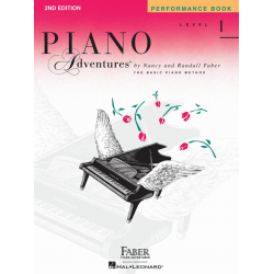 Piano Adventures Level 1 - Performance Book - Nancy Faber