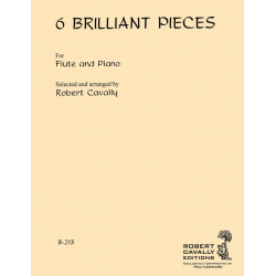 6 Brilliant Pieces for Flute and Piano -Robert Cavally