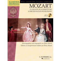 Mozart: 15 leichte Klavierstücke -Wolfgang Amadeus Mozart