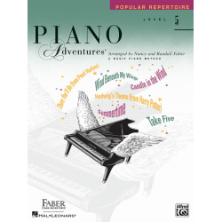 Piano Adventures Level 5 - Popular Repertoire Book -Nancy Faber