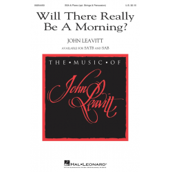 Will There Really Be a Morning? -John Leavitt