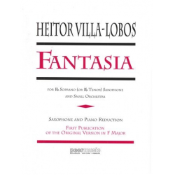Fantasia For Saxophone -Heitor Villa-Lobos / Arr.Virgil Thomson