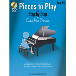Pieces to Play - Book 6 with CD -Edna Mae Burnam