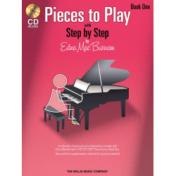 Pieces to Play - Book 1 with CD -Edna Mae Burnam