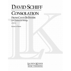 Consolation from Canti di Davide -David Schiff
