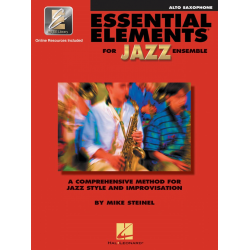 Essential Elements (+2 CD's) : for jazz ensemble -Mike Steinel