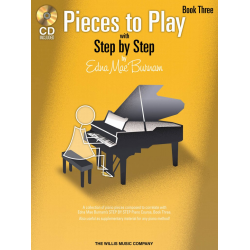 Pieces to Play - Book 3 with CD -Edna Mae Burnam