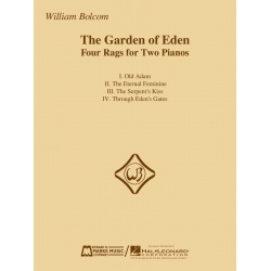 The Garden Of Eden - Four Rags For Two Pianos -William Bolcom