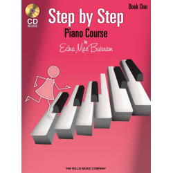 Step by Step Piano Course ªBook 1 with CD -Edna Mae Burnam