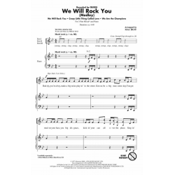 We Will Rock You ShowTrax CD -Freddie Mercury (Queen) / Arr.Mac Huff