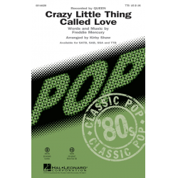 Crazy Little Thing Called Love -Freddie Mercury (Queen) / Arr.Kirby Shaw