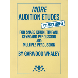 More Audition Etudes ( CD Included ) -Garwood Whaley