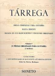 Obras completas para guitarra vol.5 -Francisco Tarrega