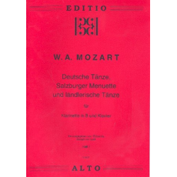 Deutsche Tänze, Salzburger Menuette -Wolfgang Amadeus Mozart