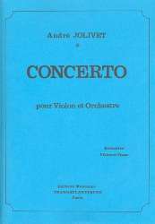 Concerto pour violon et orchestre - André Jolivet