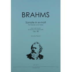 Sonate e-Moll op.38 -Johannes Brahms