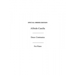 2 Contrastes for piano -Alfredo Casella Lavagnino