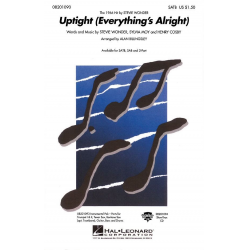 Uptight (everything's alright) -Stevie Wonder / Arr.Alan Billingsley