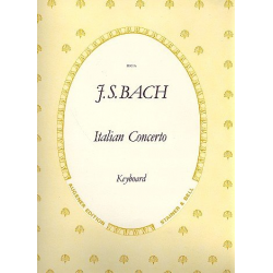 Italian Concerto BWV971  for piano -Johann Sebastian Bach
