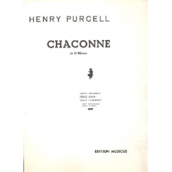 Chaconne in g Minor -Henry Purcell
