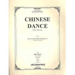 Chinese Dance from op.71 for 4 recorders -Piotr Ilich Tchaikowsky (Pyotr Peter Ilyich Iljitsch Tschaikovsky)