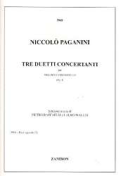 3 Duetti concertanti op.1 per violino e -Niccolo Paganini