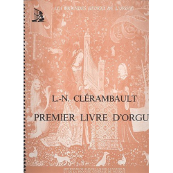 Premier livre d'orgue für Orgel -Louis Nicolas Clérambault