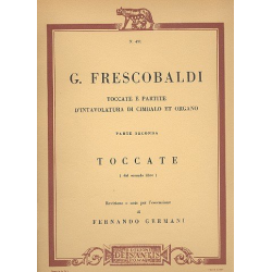 Toccate dal secondo libro - Girolamo Frescobaldi