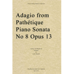 Adagio from Sonate pathétique no.8 op.13 -Ludwig van Beethoven