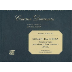 Sonate da chiesa op.4 pour -Tomaso Albinoni