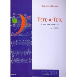 Tête-à-tête vol.1 pour  2 violoncelles -Christophe Delabre