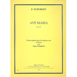 Ave Maria op.52 pour saxophone -Franz Schubert