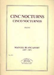 5 Nocturnes -Manuel Blancafort