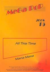 All this Time: für Klavier (en) -Maria Mena