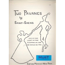 2 Pavanes for tenor saxophone -Camille Saint-Saens