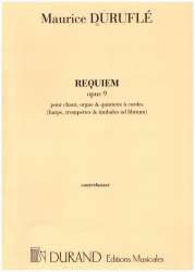 M. Duruflé : Requiem Contrebasse Orchestre Reduit -Maurice Duruflé