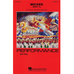 Wicked - Part 1 -Stephen Schwartz / Arr.Richard L. Saucedo