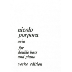 Aria for double bass and -Nicola Antonio Porpora