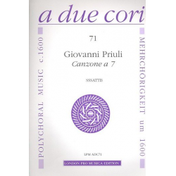 Canzone a 7 -Giovanni Priuli