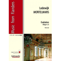 Exaltation (Elegie nr.2) Piano -Lodewijk Mortelmans