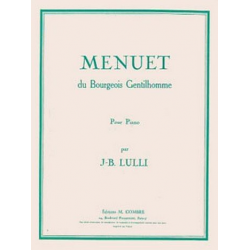Menuet du Bourgeois gentilhomme -Jean-Baptiste Lully