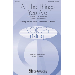 All The Things You Are -Jerome Kern / Arr.Janet Whitcomb Pummill