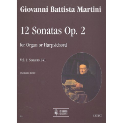12 Sonaten op.2 Band 1 (Nr.1-6) -Giovanni Battista Martini
