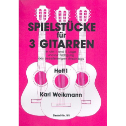 Spielstücke Band 1 -Karl Weikmann