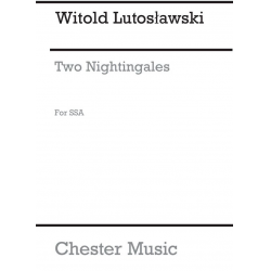Two Nightingales for female chorus and piano -Witold Lutoslawski
