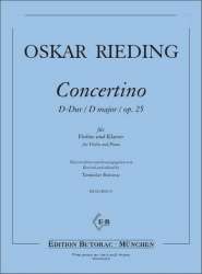 Concertino D-Dur op.25 -Oskar Rieding